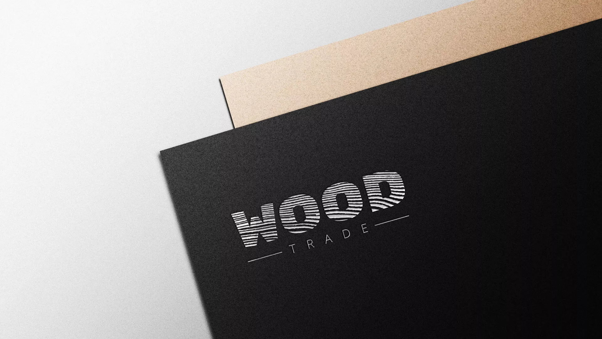 Разработка логотипа для компании «Wood Trade» в Раменском