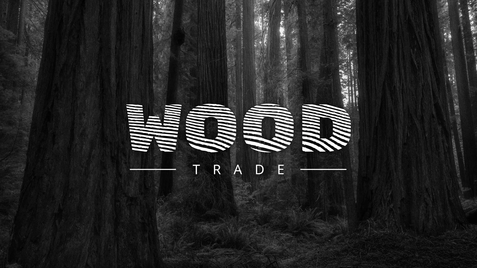 Разработка логотипа для компании «Wood Trade» в Раменском