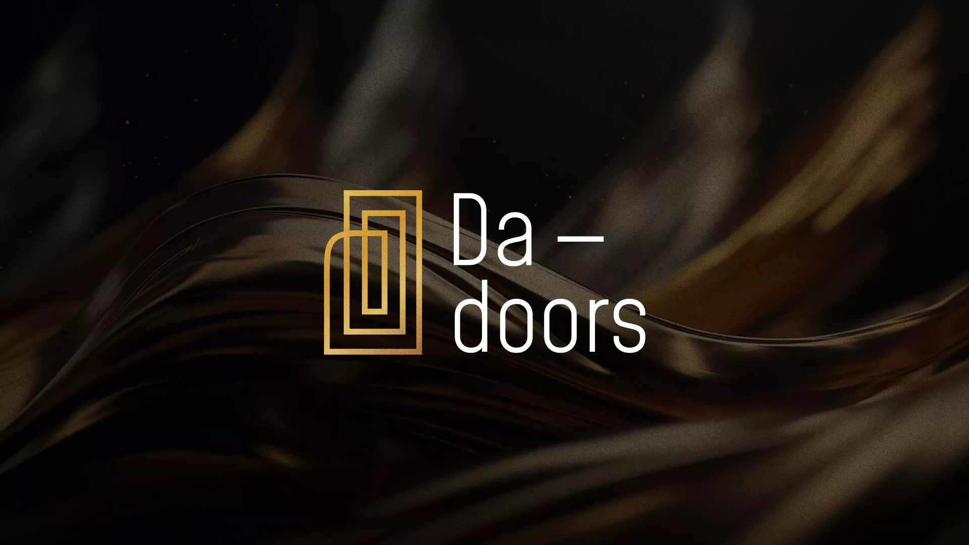Разработка логотипа в Раменском для компании «DA-DOORS» Разработка логотипа для компании «DA-DOORS» в Раменском